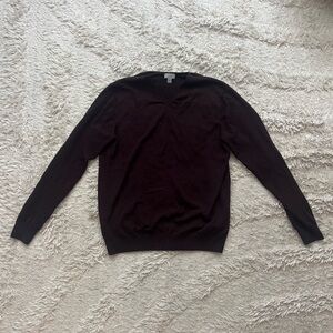 COS Burgundy Sweater